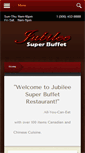 Mobile Screenshot of jubileebuffet.com